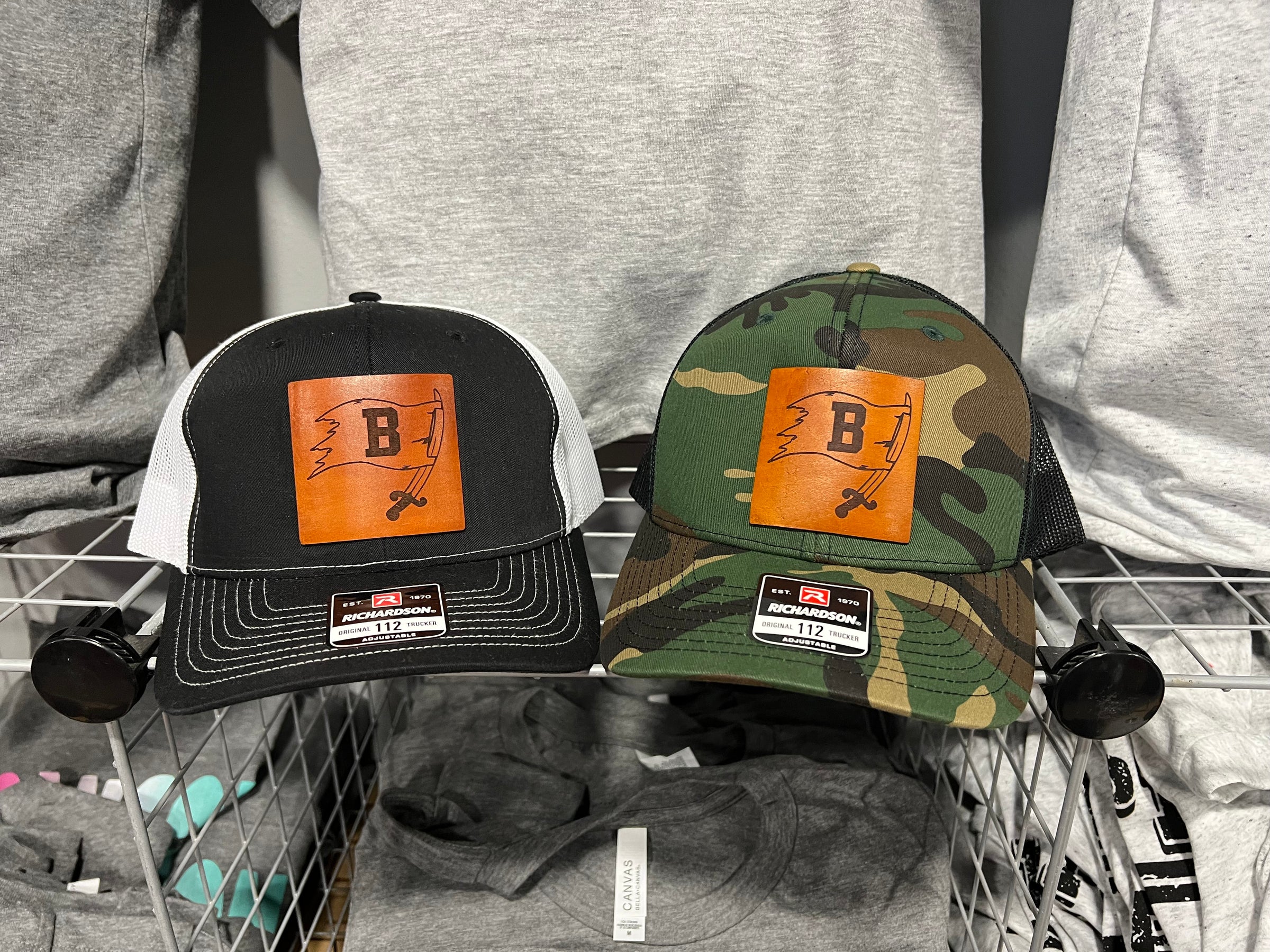 Branson B Digital Camo Trucker Cap